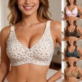 thumbnail image 3 of FUZHIQ Womens Wireless Jelly Bra Supportive Seamless Bras Full Coverage Push Up Comfortable No Underwire Tshirt Bras, 3 of 6
