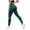 Dark Green, variant on Women's Leggings High Waisted Skin Friendly Breathable Butt Lifting Slimove Cellulite Leggings(Blue,S)