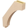 thumbnail image 5 of Ekena Millwork 3"W x 18"D x 24"H Imperial Rough Cedar Woodgrain TimberThane Knee Brace, Primed, 5 of 6