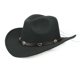 thumbnail image 1 of Sombrero, Gorra de Cuero de Moda Unisex Negro L Irfora Gorra, 1 of 1