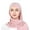 Pink, variant on YUEHUA Womens Girls Muslim Hijab Scarf Shawls One Piece Easy Slip On Practical and Comfortable Sport Versatile