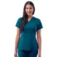 thumbnail image 1 of Adar Pro Scrubs for Women - Tailored Peplum Scrub Top, 1 of 7