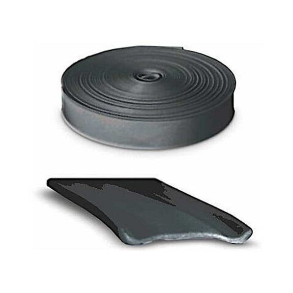 HEAVY DUTY INSERT TRIM MOLDING 1IN X 50FT BLACK