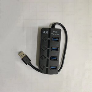 OUNONA USB port extender pour ordinateur portable USB HUB Pièces électroniques Noir 1Set