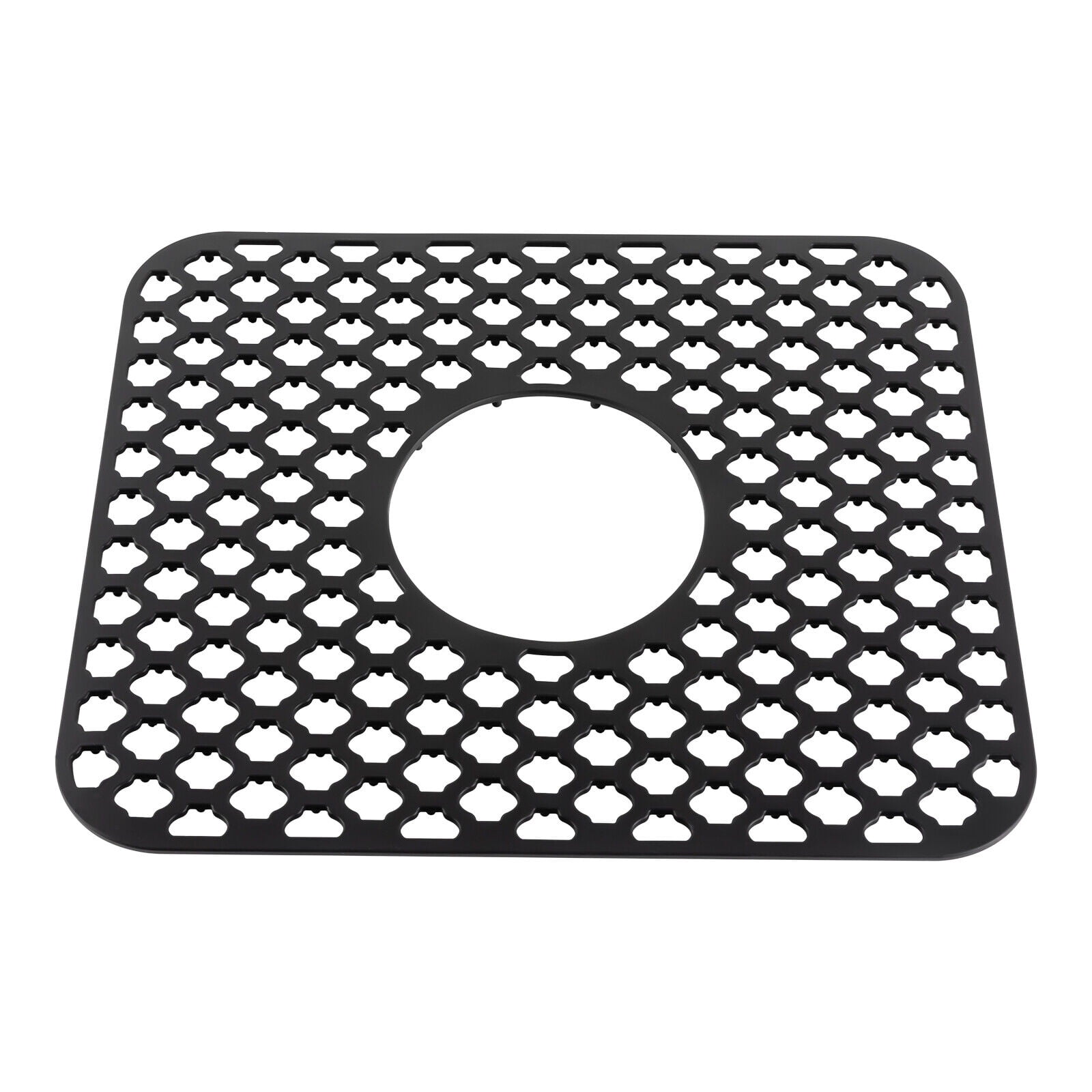 2x Kitchen Sink Mat Non-Slip Silicone Drain Pad Protector Food Drainer  13.5*11