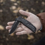 Gerber Swagger Knife, Serrated Edge, G-10 Handle in Black