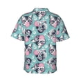 thumbnail image 3 of Haiem Bubble Cat Cute Printed Hawaiian Shirt for Men - Men’s Casual Beach Summer Shirts - Stretch Fabric with Modern Fit-XX-Large, 3 of 9