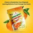 thumbnail image 3 of Garbage Disposal Cleaner and Deodorizer Drops- [[50-Count]] Orange Zest Scented Kitchen Sink Freshener Pods & Drain Odor Eliminator Disposer Care Balls by Bastion, 3 of 7