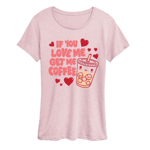 Instant Message - Bring Me Iced Coffee - Women's Short Sleeve Graphic T-Shirt