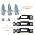 thumbnail image 4 of icolorfuled 50 Sets Invisible Connector Screw Fasteners Two-In-One Hidden Cabinet Connectors, 4 of 7