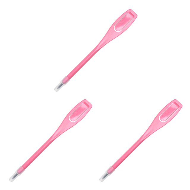 Toystoory 50 piezas de plástico Golf Score Pen marcador de puntuación Kit de lápices de grabación herramientas de escritura exterior Rosa 3Conjunto
