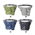 thumbnail image 4 of Toystoory Riñonera Unisex, riñonera impermeable de nailon para botella de agua, riñonera deportiva ajustable para correr, bolsillo para Mochilas de mochilero azul oscuro, 4 of 6