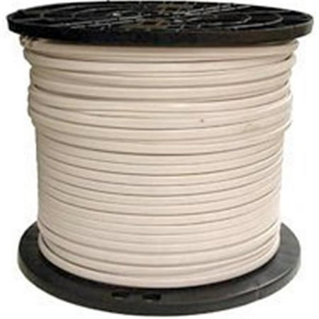 Southwire 28827472 Type NM-B Sheathed Cable, 14 AWG, 450 ft L, White Nylon Sheath