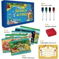 thumbnail image 2 of Style-Carry Educational Game for Kids, Search and Find Toy for Toddler 3 4 5 6 7 Years Old Reusable Preschool Learning Activity Mats, Kindergarten Gift for Boy Girl Ages 3-6, 2 of 6