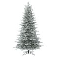 thumbnail image 1 of Vickerman 9' Frosted Eastern Fraser Fir Artificial Christmas Tree Unlit, Seasonal Indoor Home Decor, 1 of 2