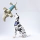 thumbnail image 5 of Juguete de peluche para perro, lindo animal a rayas con 4 patas, juguete masticable para perro, para mascotas, perros y gatos, para rechinar los dientes, limpieza, elefante, 5 of 12