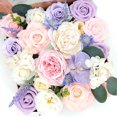 thumbnail image 1 of Flores artificiales para decoración de boda, ramo de novia, centros de mesa, decoración de flores, decoración del hogar, 1 of 5