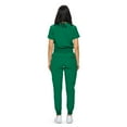 thumbnail image 3 of Monarch Uniforms Stretchy Scrubs Women's Jogger Scrub Set In Regular and Petite Jogger Scrubs with Tuck-In Top for Women, 3 of 5
