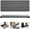 2pack-9"x 3.5" - Dark Gray, variant on 2PCS Diatomite Quick Stone Drying Tray Mat For Bathroom & Kitchen Counter, Instant Dry Water Absorbent Drink Bar Coaster,Vanity Sink Caddy Organizer,Dish Soap Sponge Holder, Dark Gray,9"x3.5"