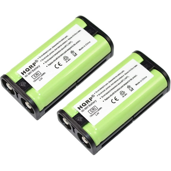 HQRP 2-Pack Battery Works with Sony BP-HP550-11 MDR-RF925 MDR-RF925R MDR-RF925RK MDR-RF970 MDR-RF970RK MDR-RF811 MDR-RF811RK Wireless Stereo Headphone System