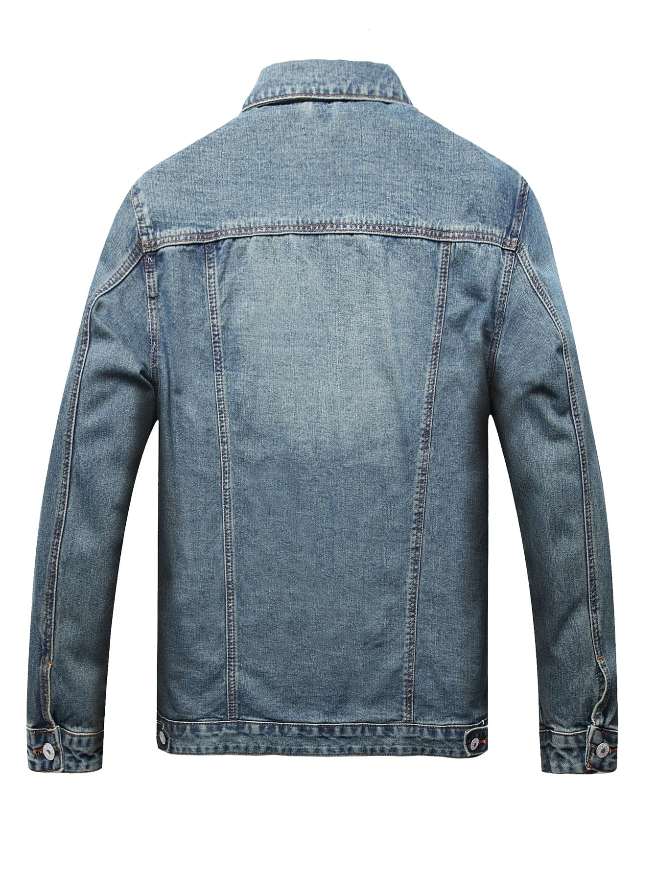 Men Ripped Frayed Cat Scratch Wash 