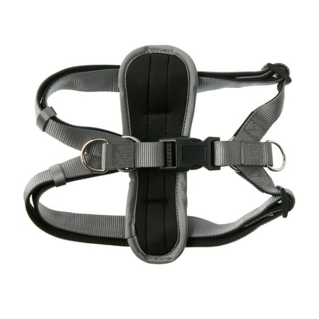 Vibrant Life Polyester Step-in Dog Harnesses  Gray  L