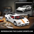 thumbnail image 2 of Classic Super Sports Car Building Blocks Kit, MOC Racing Car Model Replica Building Set for Adults, Collectible Set to Build,1349 Pieces, 2 of 6
