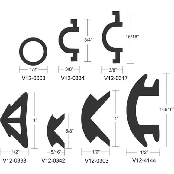 Taco Metals Inc. Flexible Vinyl Rub Rail Insert