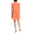 thumbnail image 2 of Cinq à Sept womens  Summer Waves Letitia Silk-Blend Mini Dress, 8, Pink, 2 of 3