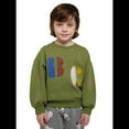 thumbnail image 3 of LNGOOR Vêtements d'Automne et d'Hiver pour Enfants Coréens, Chandails Babi pour Filles et Garçons, Chandails en Molleton à Manches Longues Col Rond Mignons, 3 of 6