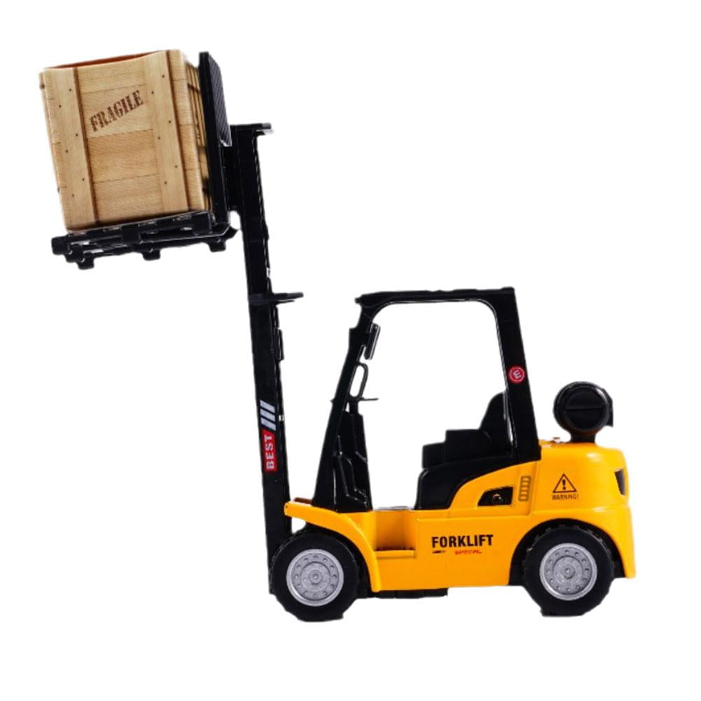 124 Diecast Construction Forklift Hoist Model Cars Toy A C8X3 A Model R3U0