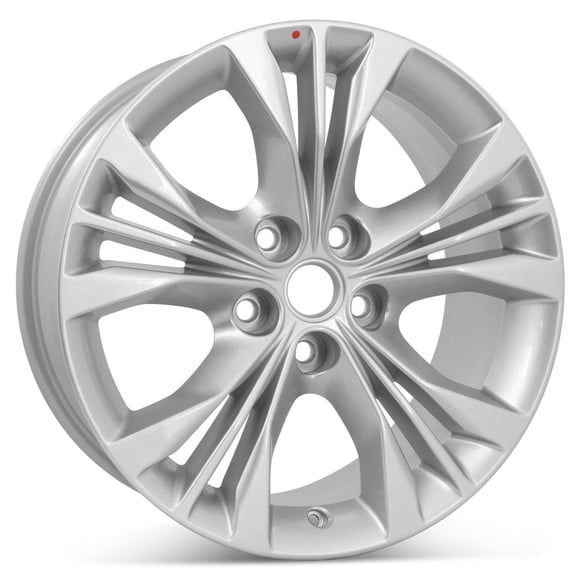 New 18" x 8" Replacement Wheel 2014-2020 Chevrolet Impala 5710 RT4 Silver Painted Aluminum