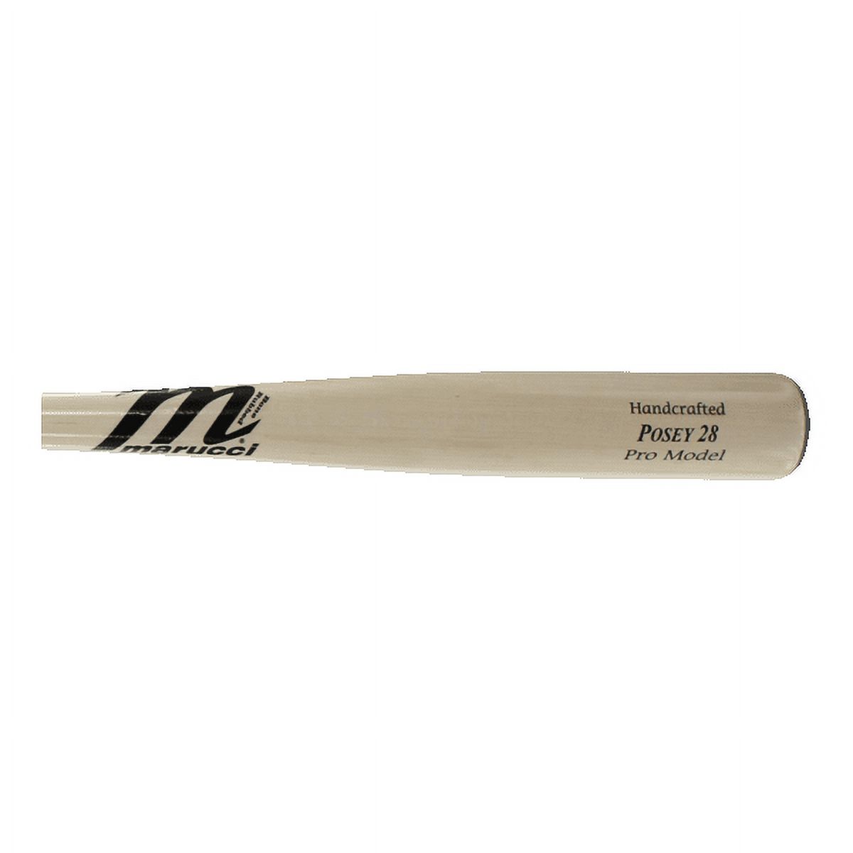 Marucci Buster Posey Maple Wood Baseball Bat: POSEY28 Whitewash Adult - image 2 of 5