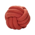 thumbnail image 3 of Plush Knot Ball Pillow Diameter 22cm Room Decoration for sofa Couch Red Sunnimix Cojines de asiento, 3 of 8
