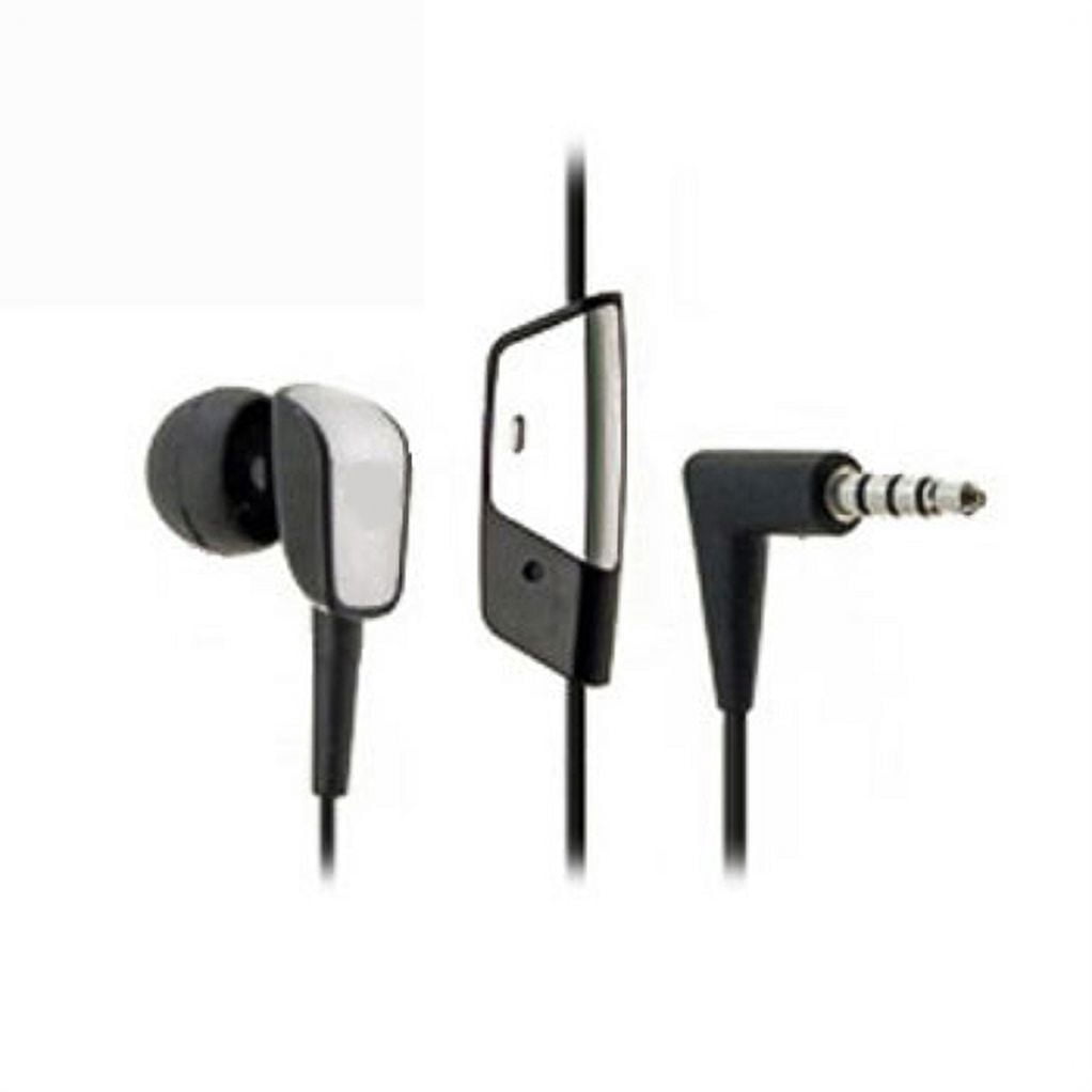 Handsfree Mic Wired Earphone Mono Headset 3.5mm Headphone Single Earbud J7Q for Motorola Moto G7 Power G6 E5 Plus Play, Droid Turbo 2, e6 E4 PLUS - NABI DreamTab HD8, XD 10.1" - Nokia 3.1, 7.1