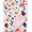 A Pink Floral, variant on BORITAR Satin Plush Minky Baby Blanket, Super Soft Double Layer, Grey Arrows Print, 30 x 40 Inch
