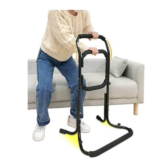 KAVIL Appareils d'Aide au Levage de Chaise pour Aînés Personnes Âgées Assis à Debout Aides au Levage et à la Station Debout Soutient Barre de Préhension Aide Patient à Se Lever et Mobilité devant le Sofa, Fauteuil Inclinable, Toilette