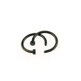 thumbnail image 7 of Tshsdpx 2Pcs Stainless Steel Nose Ring Open Hoop Earrings Unisex Body Piercing Jewelry, 7 of 7