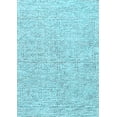 thumbnail image 1 of Ahgly Company Indoor Rectangle Solid Light Blue Modern Area Rugs, 8' x 12', 1 of 4