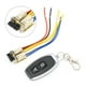 thumbnail image 2 of Interruptor De Relé De Control Remoto, Relé De Control Remoto Plástico 433MHz 2 Vías Para Puerta Para Luz, 2 of 8