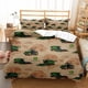thumbnail image 5 of Funda de edredón y funda de almohada con estampado de textiles para el hogar, ropa de cama de tres piezas, 5 of 5