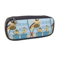 thumbnail image 2 of Geaub giraffe come out from zipper large capacity pencil case - dual zipper, multiple pockets, durable material, versatile use for stationery, cosmetics, and more, 2 of 6