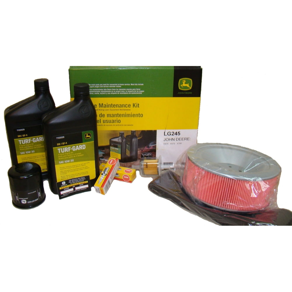John Deere Maintenance Kit for X475, X575, X700 with Kawasaki Engine