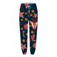 thumbnail image 2 of Pantalones holgados Gibobby para mujer con Estampado navideño azul marino L, 2 of 4
