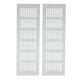 thumbnail image 2 of Air Vent Grille Heat Dissipation Aluminum Alloy Silver Rectangular Ventilation Grille Cover for Cabinet Closet RV Camper 80x250mm/3.14x9.84in, 2 of 9