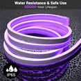 thumbnail image 3 of DELight Bande Lumineuse LED Néon 50 Pieds Tube Fil Flexible Décoration Extérieure 2 Pcs, 3 of 11