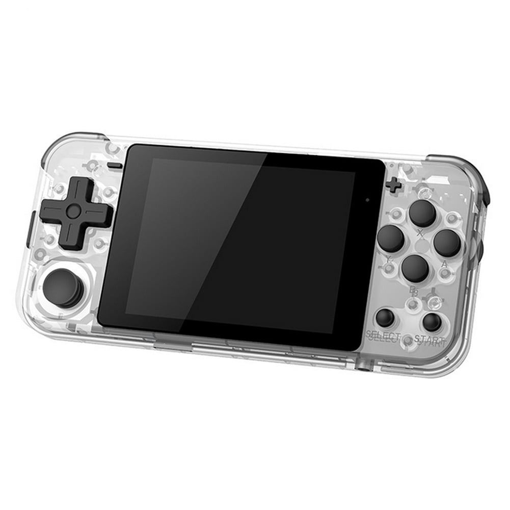 Aktudy 3.0 inch IPS Screen Handheld 16GB Open Source System Game Console (White)