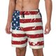thumbnail image 1 of Fotbe Vintage American Flag Traje de Baño para Hombre – Shorts de Natación de Secado Rápido con Forro y Bolsillos-3X-Large, 1 of 6