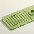 thumbnail image 3 of opvise Sink Faucet Drain Mat Kitchen Splash Guard Drying Mat Multi-functional Sink Organization Tray, 3 of 8