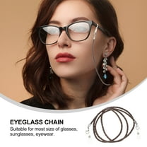 Yuangui Elegant Glasses Strap Chain for Men - Braided Sports Band PU